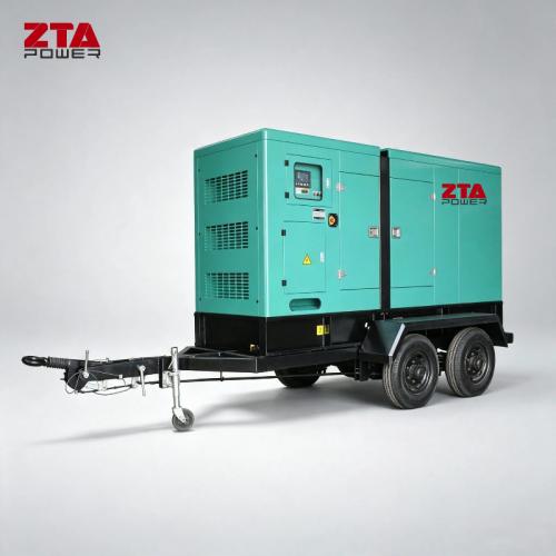 Towable 4 Wheel Diesel Generator Set